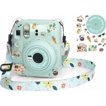 LoveInstant Cover Case Cover for Fujifilm Instax Mini 12 + Stickers Holiday Time