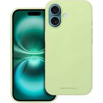 Apple Силиконов калъф кейс ROAR case CLOUD SKIN за iPhone 16, Light Green