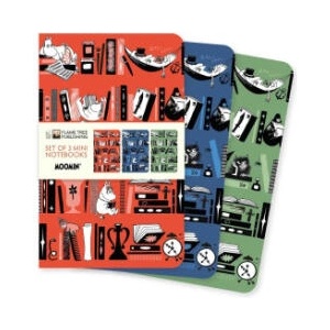 Moomin Bookshelves Set of 3 Mini Notebooks (ISBN: 9781835627655)