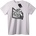 NOONEBRAND Тениска Мото Състезания - XL, White