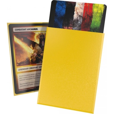 Ultimate Guard Cortex Sleeves Standard Size Matte Yellow obaly 100 ks