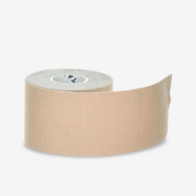 Decathlon Kineziologická páska béžová 5 cm × 5 m