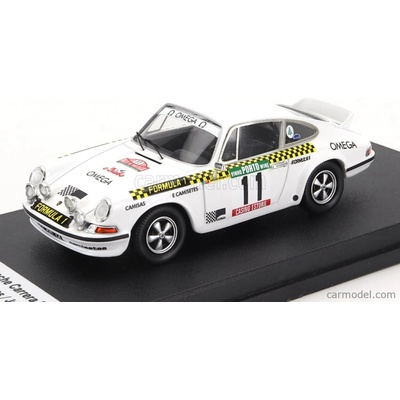Carrera Trofeu Porsche 911 Rs night Version N 11 Rally Portugal 1976 Antonio Borges Joao Anjos Bílá 1:43
