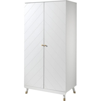 Vipack Billy 200 x 100 cm Bílá lakovaná