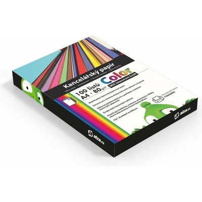 Alza Color A4 zelený 100 listů