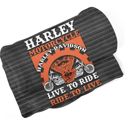 Sablio Deka Harley-Davidson Live to ride, ride to live 190x140