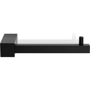 DECOR WALTHER Закачалка за тоалетна хартия Corner семпла черен мат (0561160)