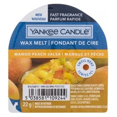 Yankee Candle Mango Peach Salsa vonný vosk do aromalampy 22,7 g