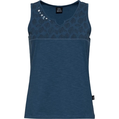 Chillaz Дамски топ Chillaz Women's Korfu Leaves Top - Dark Blue - размер 42 (EU) (916-6252-0116)