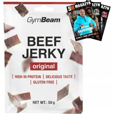 GymBeam sušené hovězí maso 50 g