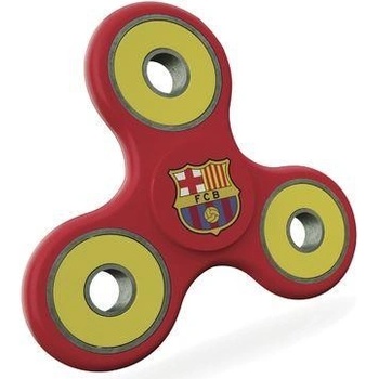 Fidget spinner FC Barcelona červený