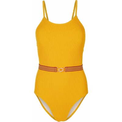 O'Neill dámske jednodielne plavky SASSY SWIMSUIT žltá červená