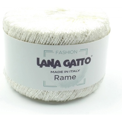 Lana Gatto pletací příze RAME bílá 30287