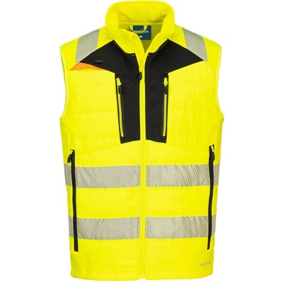Portwest vesta DX479 Hi Vis softshell zateplená reflexní Žluto čierna