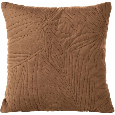 Takoy DESIGN 91 LUIZ zamatová prešívaná so vzorom palmových listov-HF-405361 40 x 40 cm
