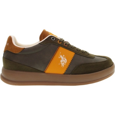 U.S. Polo assn campy khaki hnedá oranžová