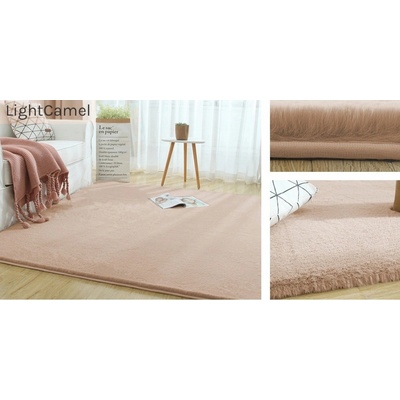 Divio Rabbit Světle Béžový imitace králičí kožešiny