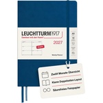 Leuchtturm1917 Weekly Calendar 2027 Medium (A5) - 145 x 210 mm - 12 months - January-December 2027 - 1 week per double page - 80 g/m2 paper with high ink compatibility - 400274 (400274)