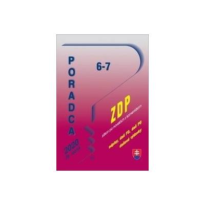 Poradca 6-7 2020 ZDP, odpisy, daň FO, daň, PO, daňové výdavky