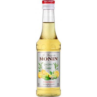 Monin Le Concentré Lime Juice Cordial Limetková šťáva 250 ml