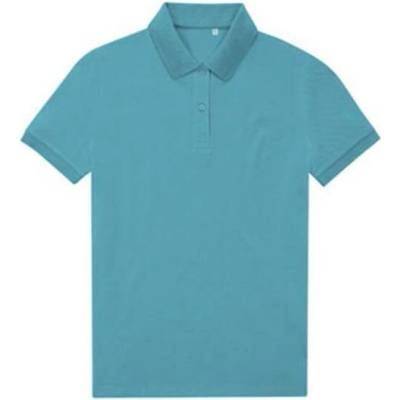 B&C Dámské polo triko PW465 Pop Turquoise