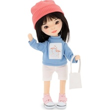 ORANGE TOYS Lilu ve světle modré mikině s plameňáky Lilu in a Light Blue Sweatshirt 32 cm