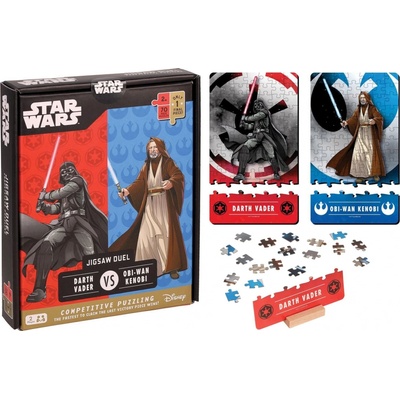 RIDLEY'S GAMES Duel Star Wars Darth Vader vs Obi-Wan Kenobi 2x70 dílků