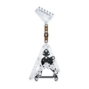 MetalCraft Метален конструктор MetalCraft, Мини китара JS, бяла (M3211-W)