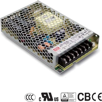 MI6, 150W napájecí zdroj Meanwell, LRS-150-24, 24V, 6,5A, IP20