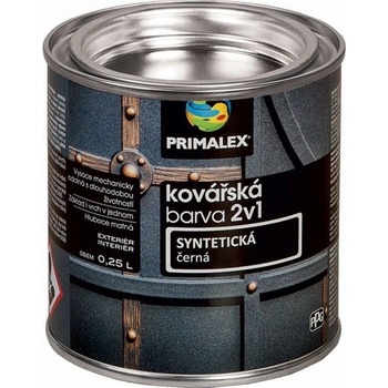 PRIMALEX KOVÁČSKA FARBA 2v1 2,5L čierna