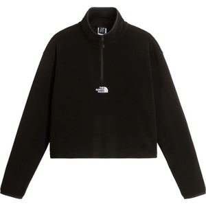 The North Face Дамски поларен пуловер The North Face Women's Novelty Logo Glacier 1/4 Zip Fleece jumper - TNF Black (105-7920-0114)