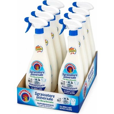 Chanteclair Univerzální odmašťovač Sgrassatore con Bicarbonato 8 x 600 ml