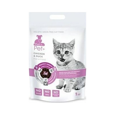 DIBAQ pet thePet+ Cat Kitten Chickn & Duck 1 kg