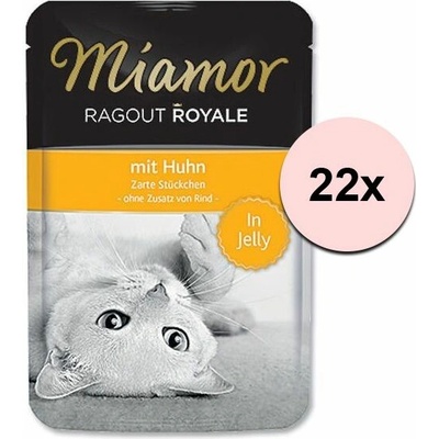 Miamor Cat Ragout Jelly kuře 22 x 100 g