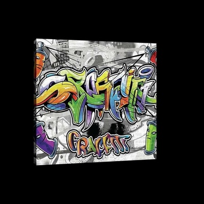 Postershop Obraz na plátně: Graffiti (12) - 75x100 cm