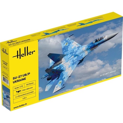 Heller Sukhoi Su-27 UB/P Flanker Ukraine 1:72