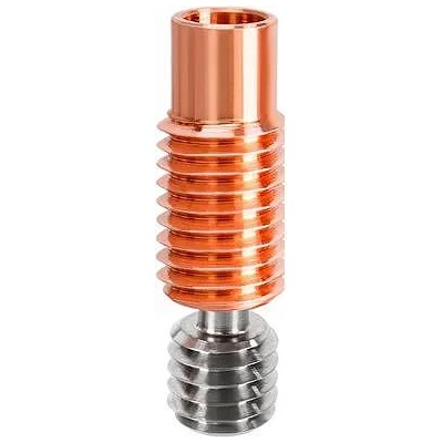 Топлинен прекъсвач 22mm MK8 M6-M7 изцяло метален от червена мед и титан, 1.75mm, E3D V6