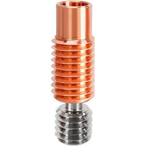 Two Trees Топлинен прекъсвач 22mm MK8 M6-M7 изцяло метален от червена мед и титан, 1.75mm, E3D V6