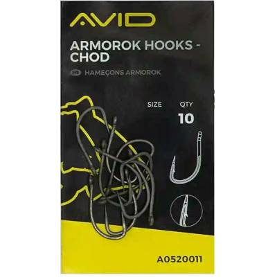 Avid Carp Armorok Hooks Chod Barbed vel.8 10 ks