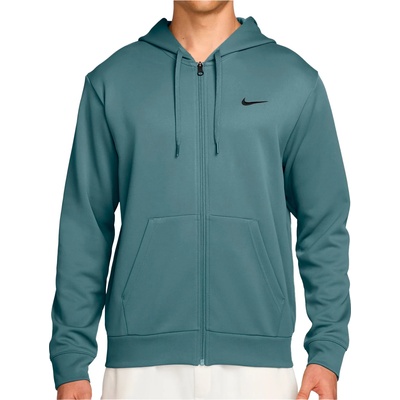 Nike Мъжка блуза с дълъг ръкав Nike Dri-Fit Hyverse Fleece Full Zip Hoodie - Mineral Slate / Mineral Slate / Black (216-9123-0113)