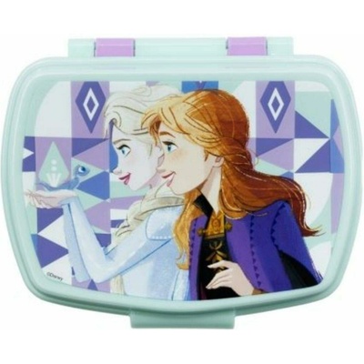 Stor plastový box na desiatu Disney Frozen Duo