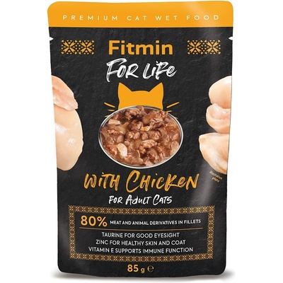 Fitmin Cat For Life Adult Chicken 85g