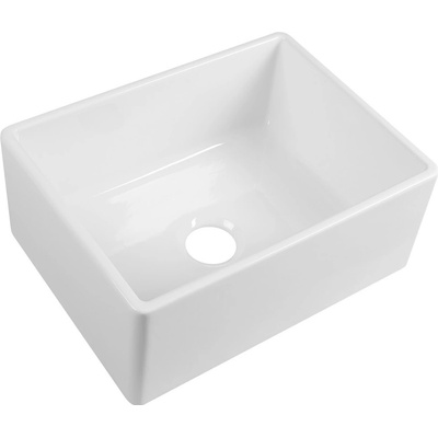 SAPHO GLORY keramický dřez 61x46cm, bílá – Hledejceny.cz