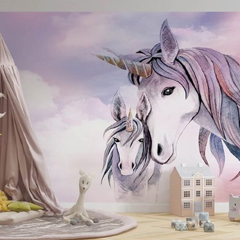 Decono Детски Фототапет Еднорози