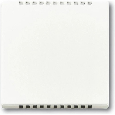 2CKA006599A2962 Kryt modulu výknového stmívacího, termostatu komerčního, mechová bílá, ABB Future linear, Busch-axcent