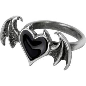 Alchemy gothic Пръстен ALCHEMY GOTHIC - BlackSoul - Pewter - R240