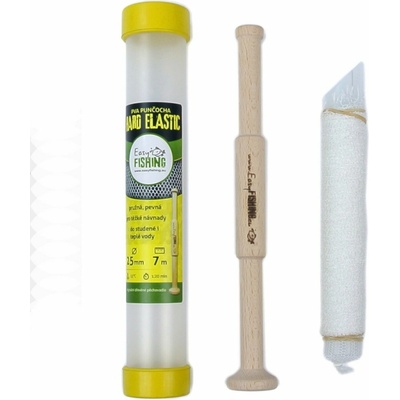 EasyFISHING 7m komplet - PVA punčocha ELASTIC HARD 25mm