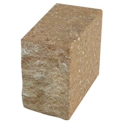DITON Tvárnice Muráno 21/25 koncový 1/4 kámen 120x250x210 mm latte