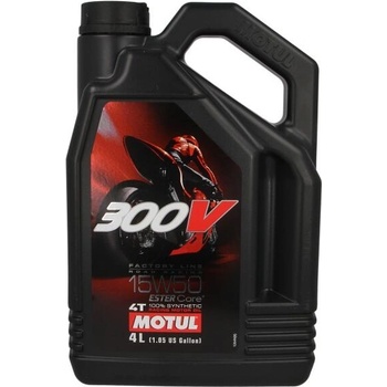 Image 1 of Motul 300V Factory Line Ester Core 15W-50 4 l
