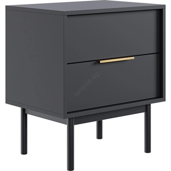 Wipmeb Sp. z o. o Нощно шкафче eli черно (wm0122)